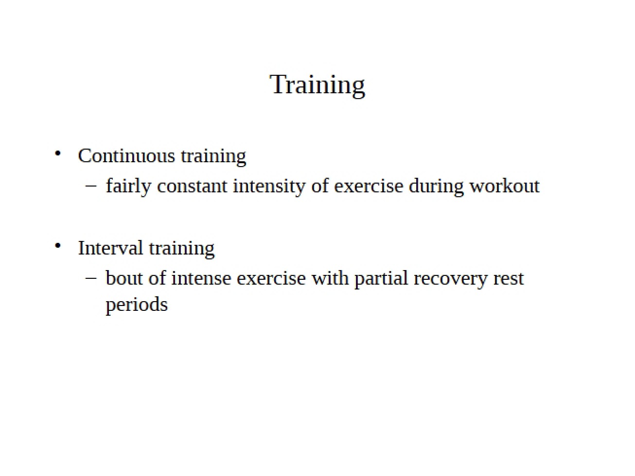 Methods for Training Animals in Exercise Physiology