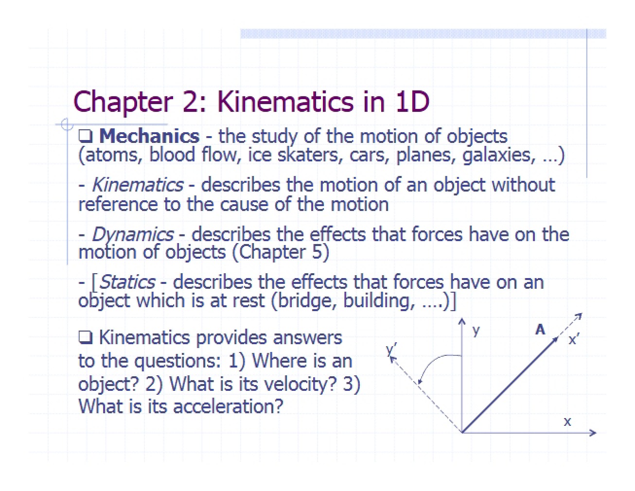 Section 2-1 Notes