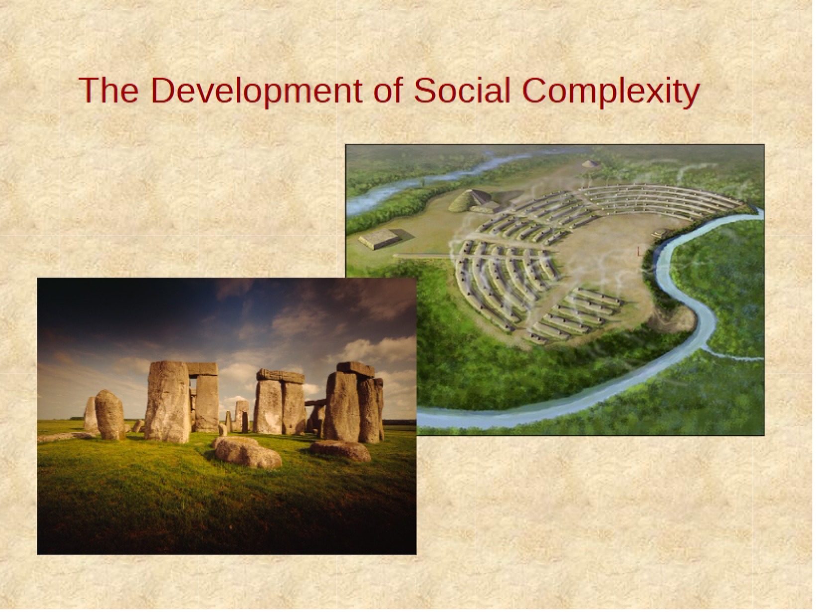 Lecture 14 Social Complexity