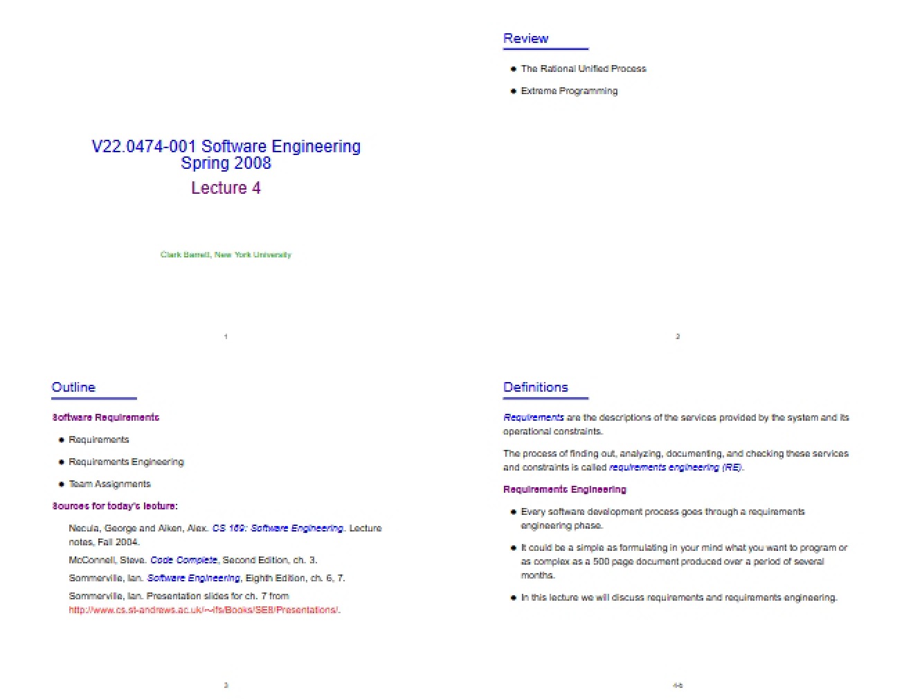 Engineering Software Notes