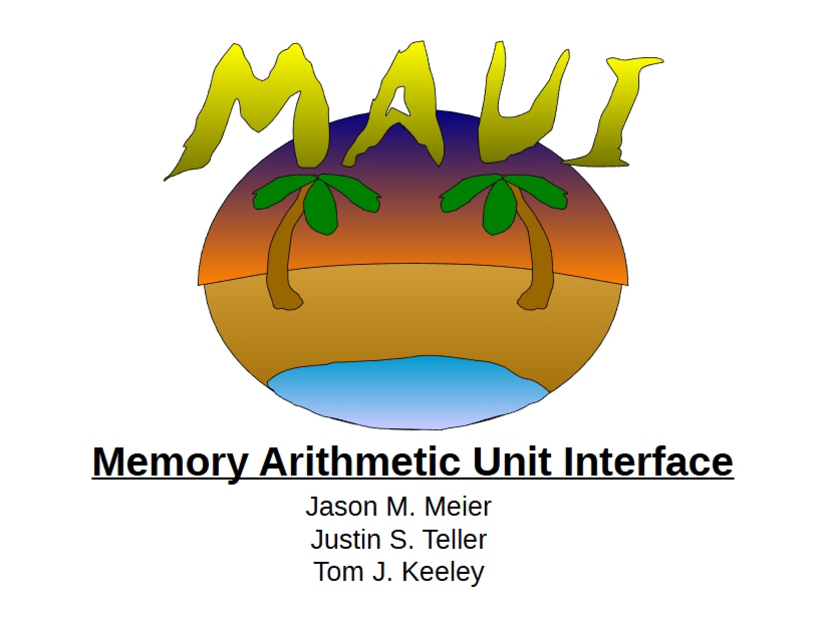 Interface for Memory Arithmetic Unit