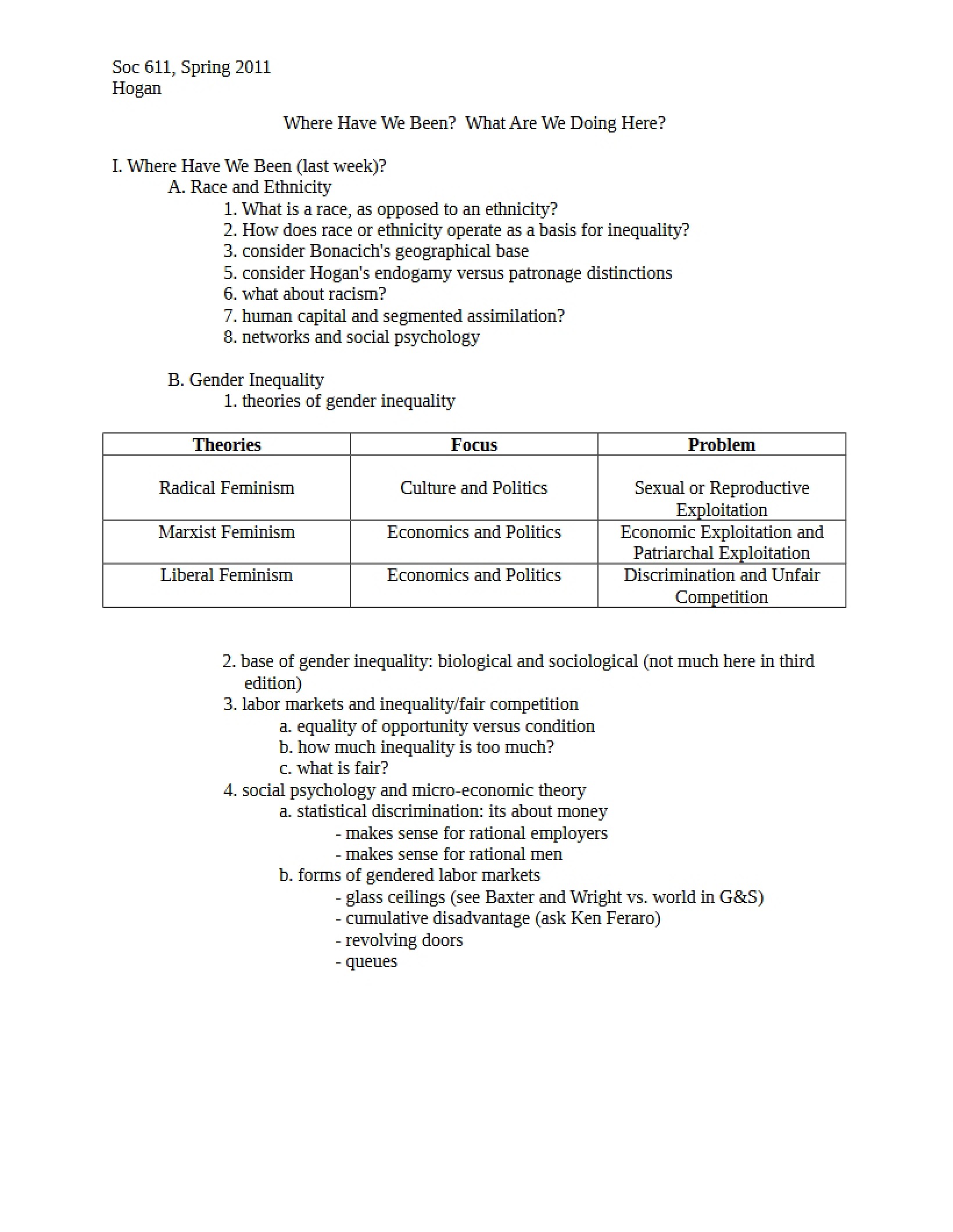 Week Eight Critical Thinking