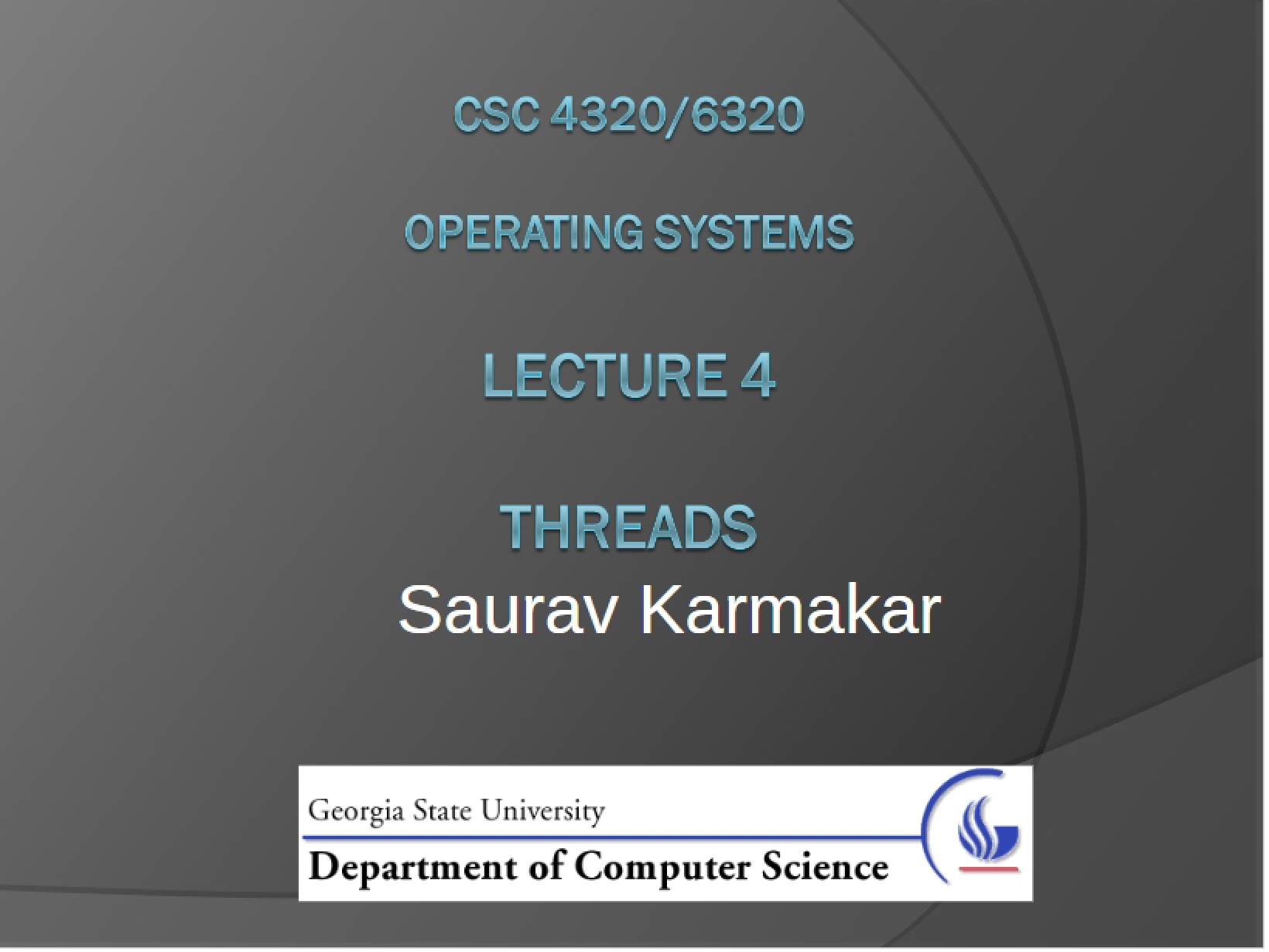Operating Systems Lecture 04