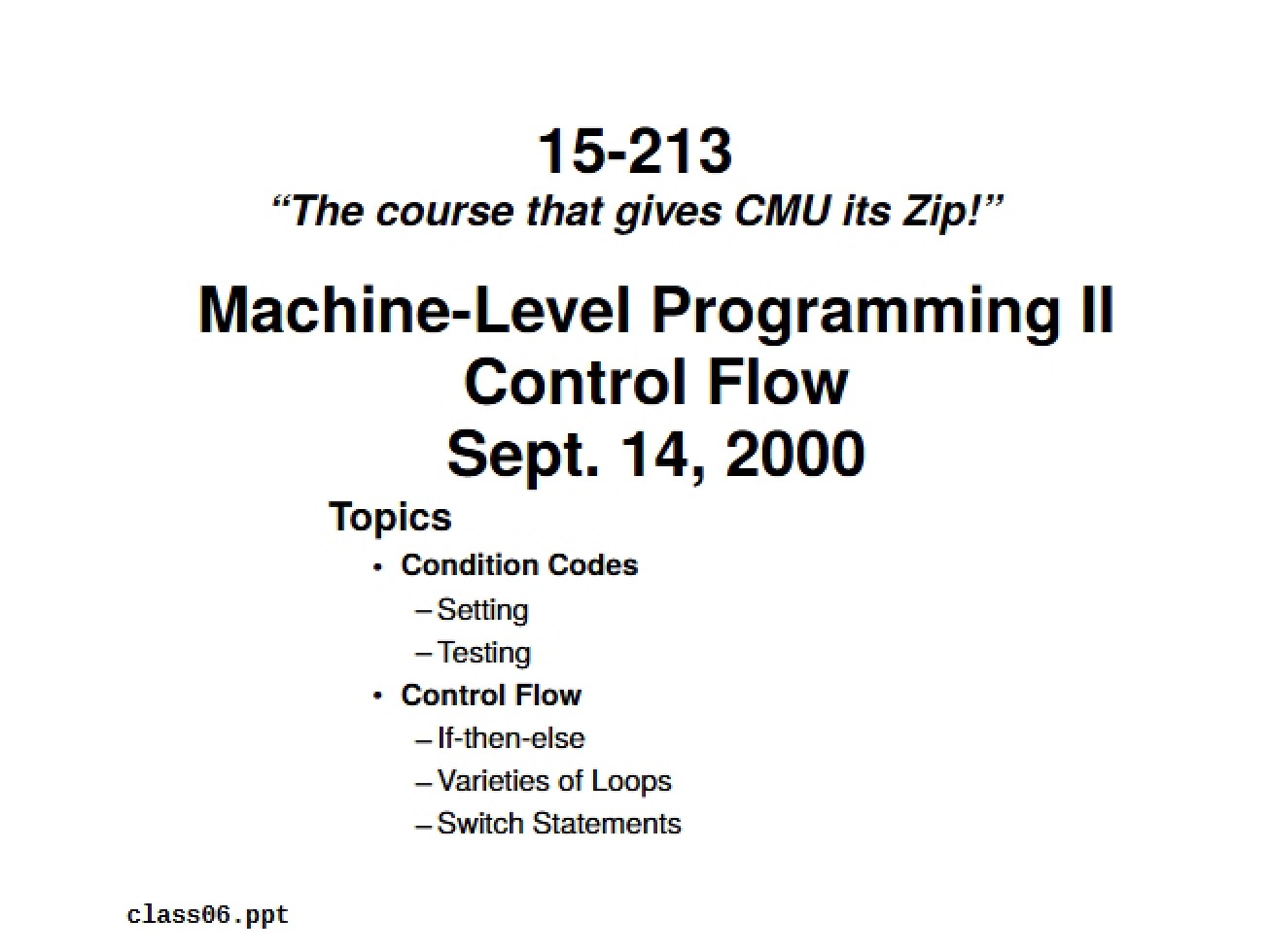 Computer Systems Segment 102954
