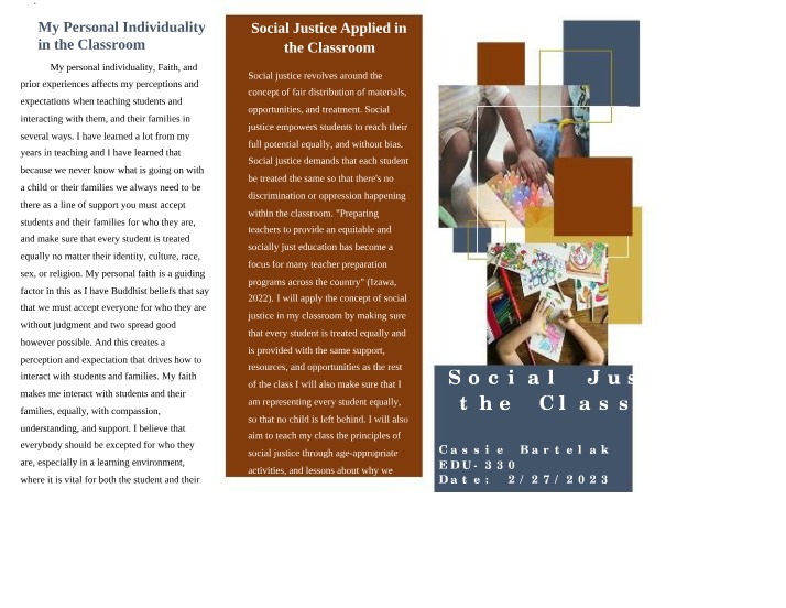 Week 8 Final Social Justice Newsletter