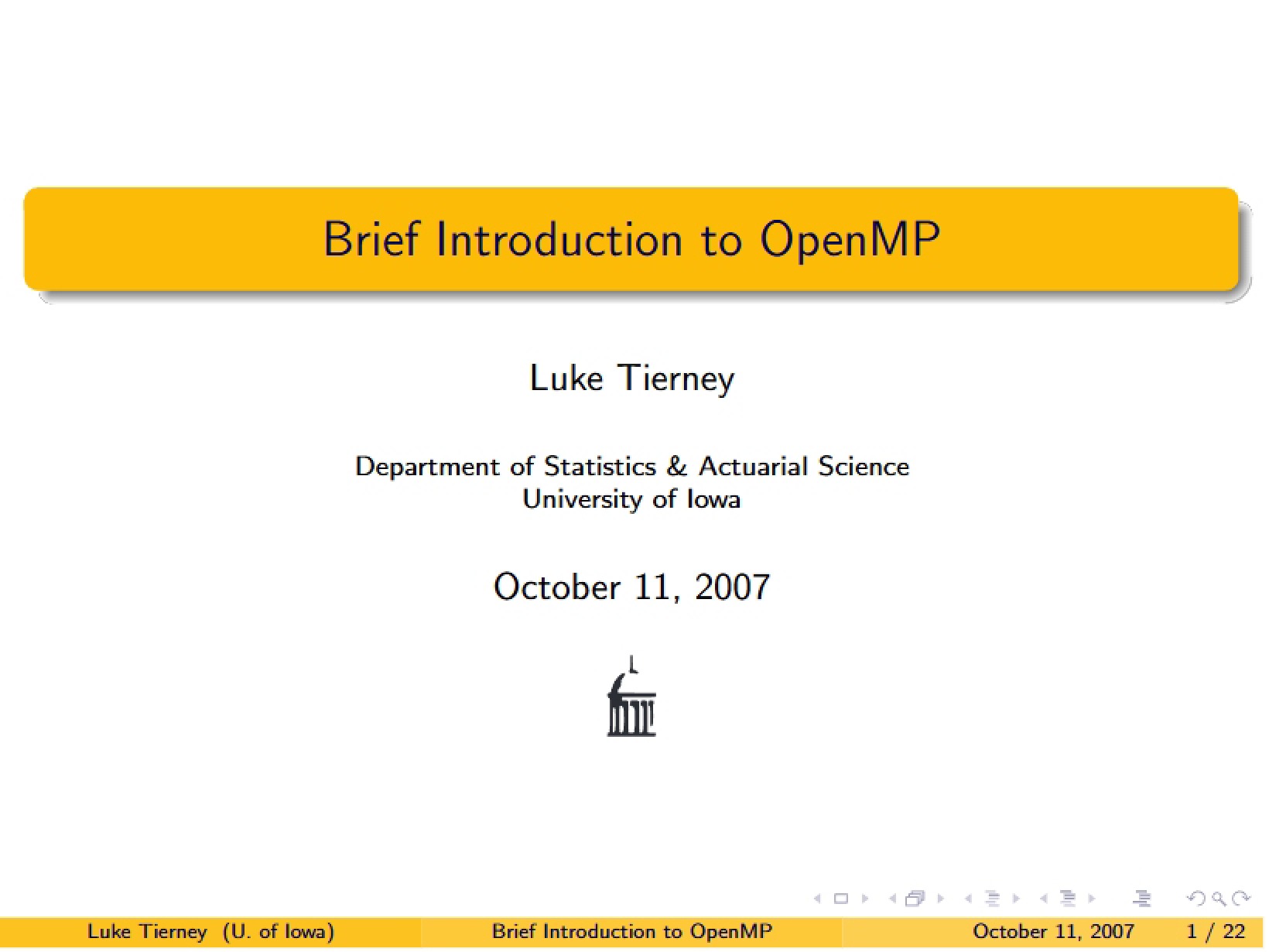 OpenMP Brief Intro