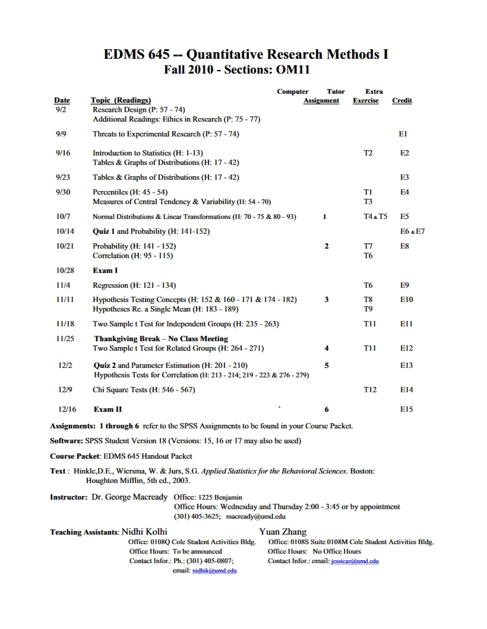 EDMS 645 Syllabus