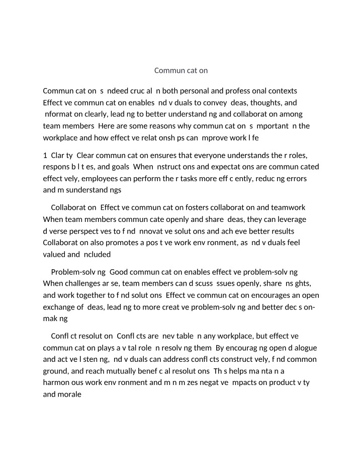 BUSINESSDIPLOMA Communication Notes