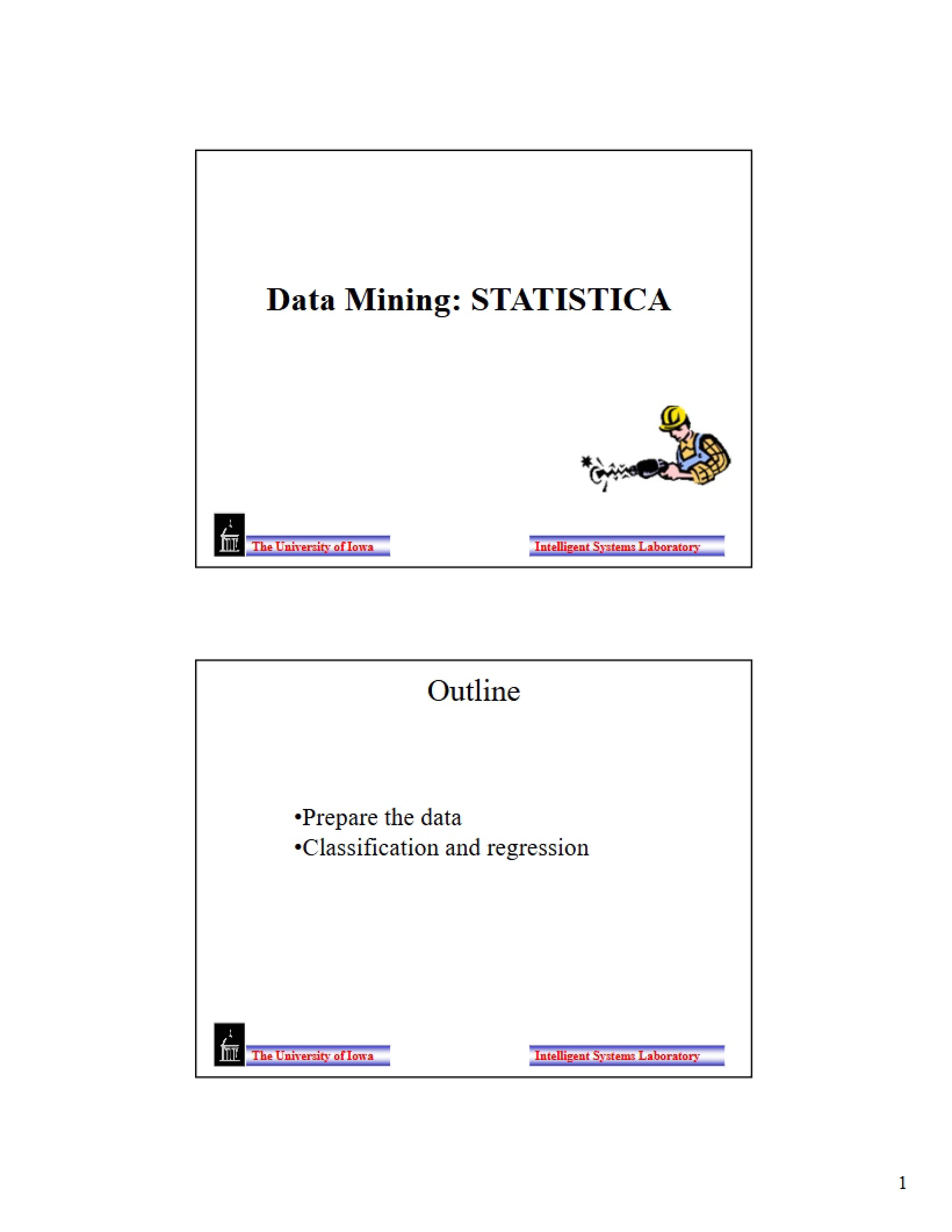 STATISTICA Data Mining