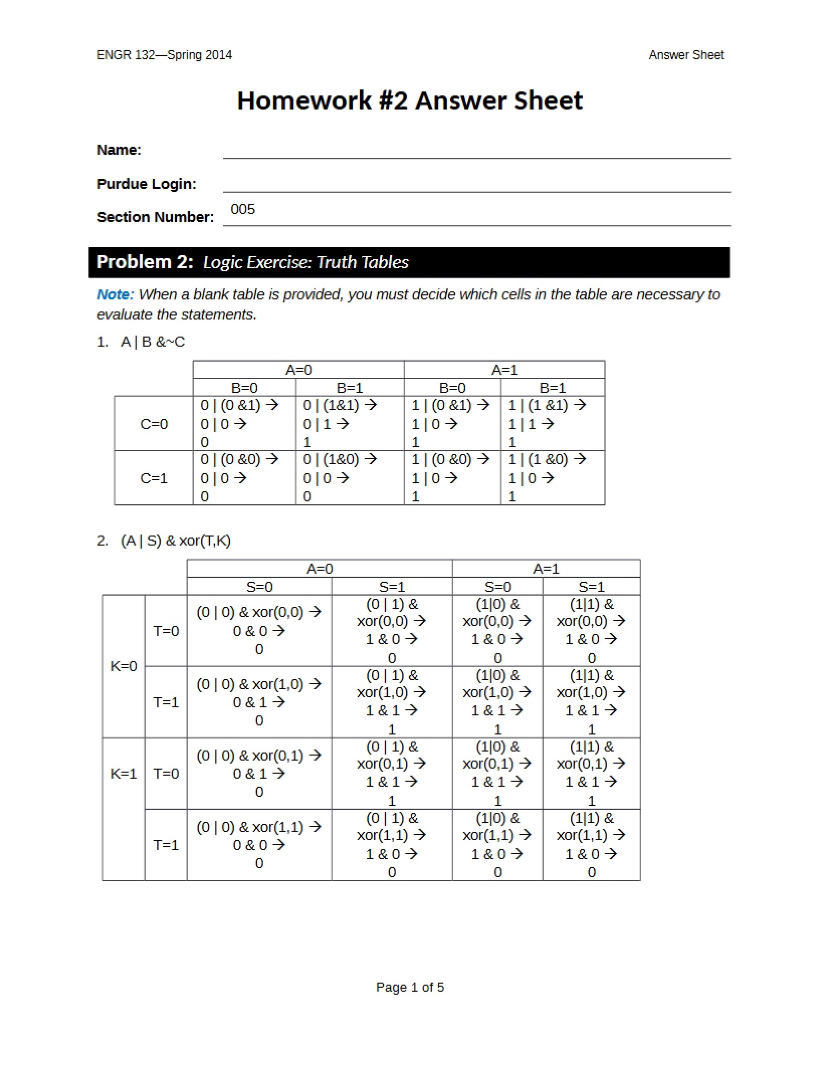 Second Homework Assignment
