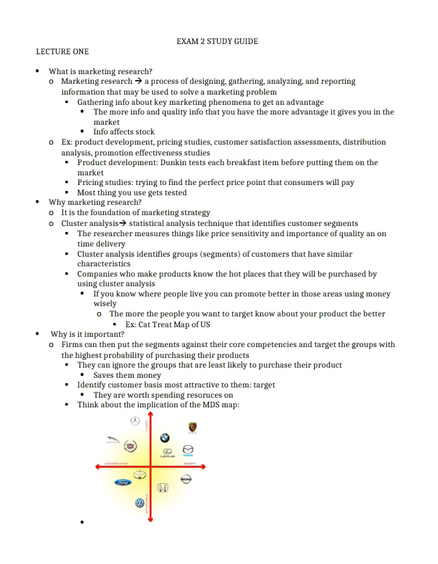 Exam 2 Preparation