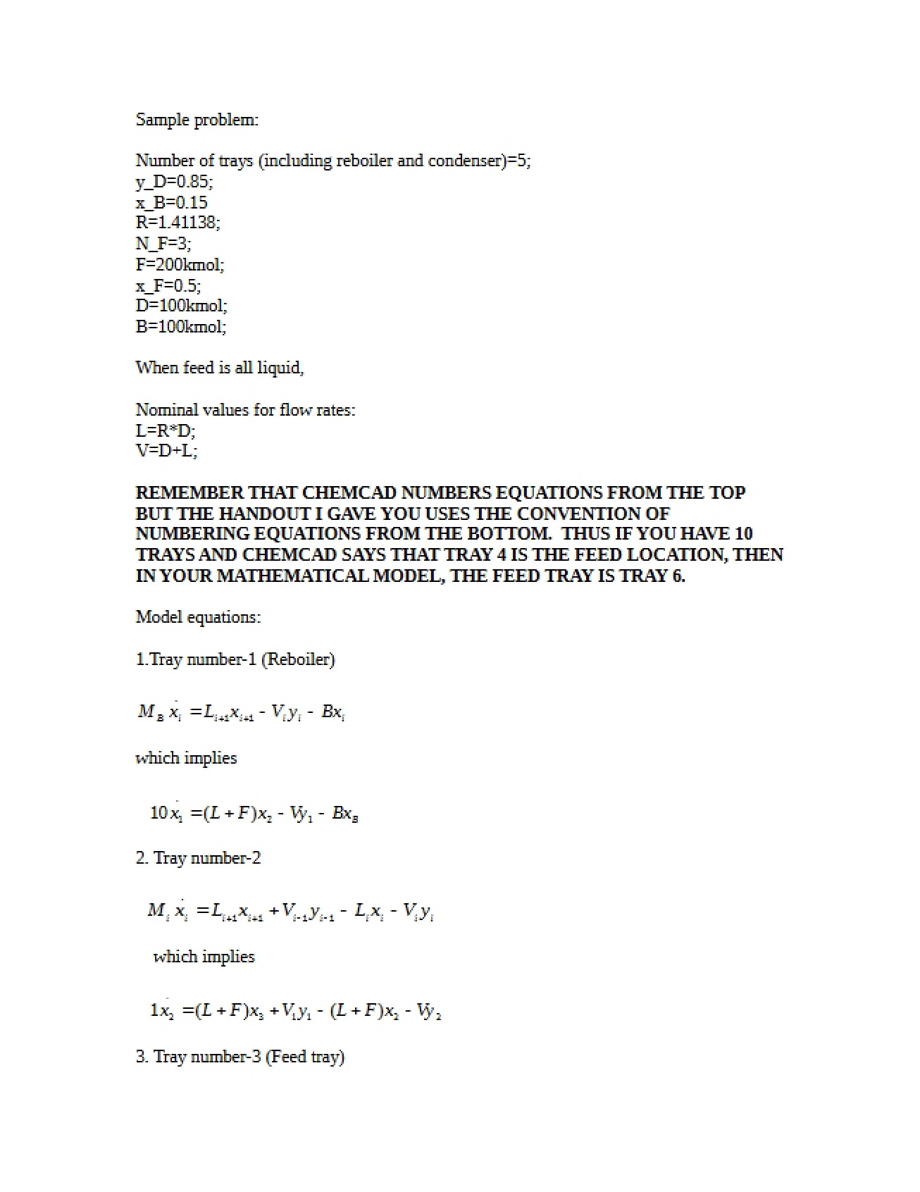 Sample Problem in Process Control