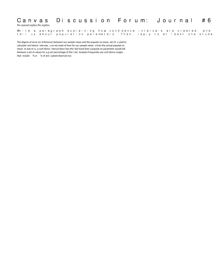 Statistics Journal 6