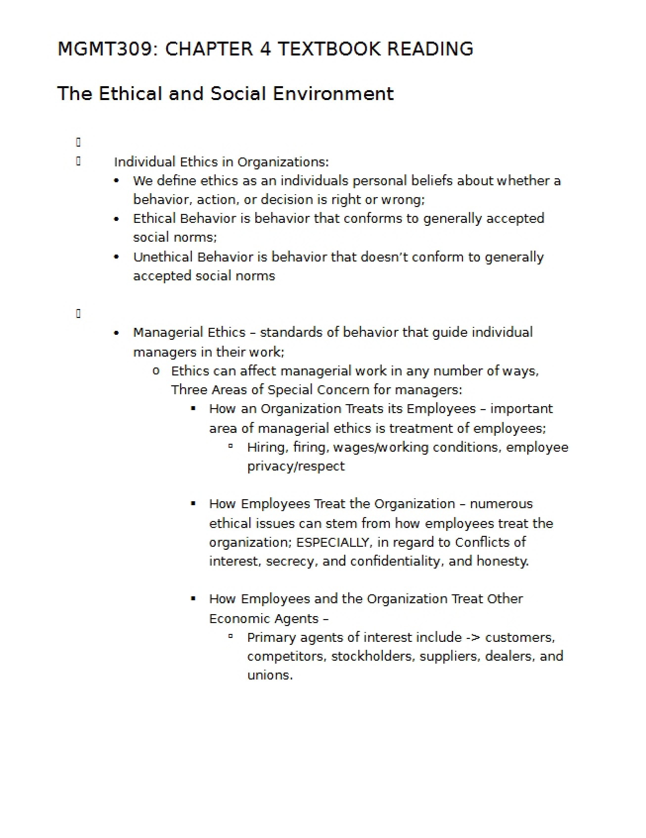 Textbook Chapter 4