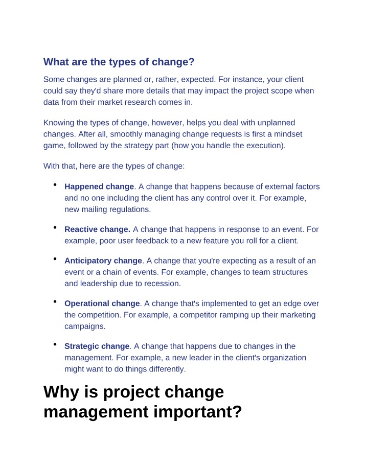 Change Types