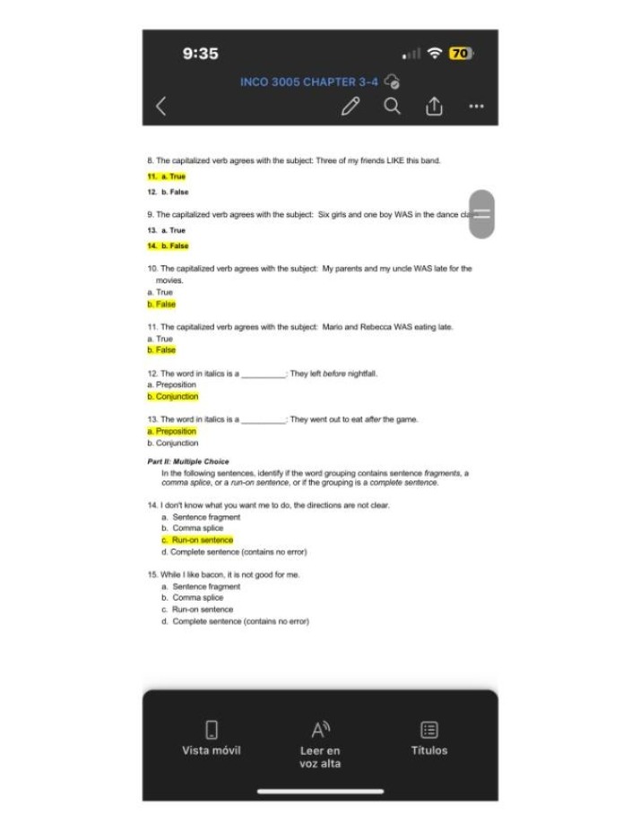 Subject-Verb Agreement - Common Mistakes