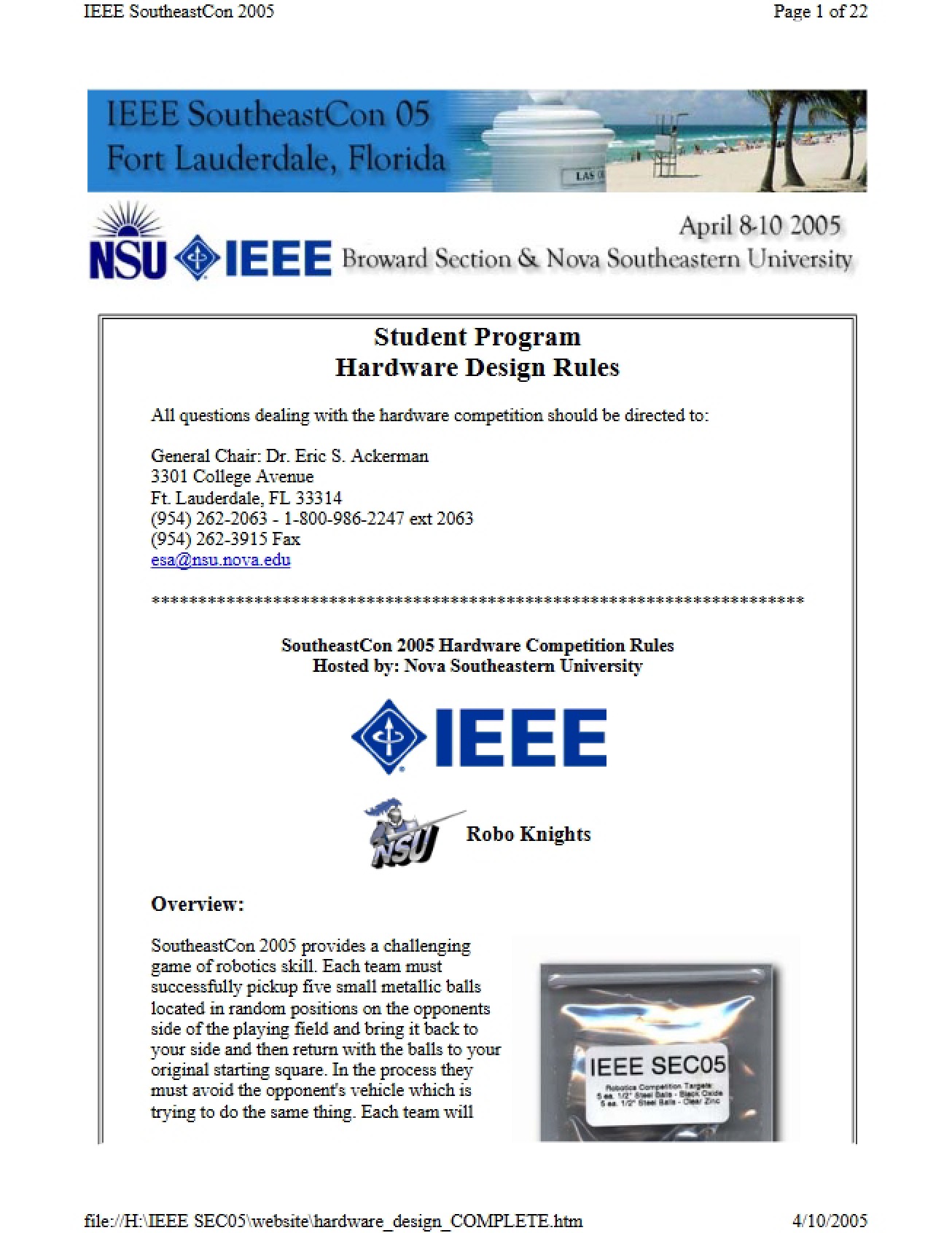 Rules for Hardware Design