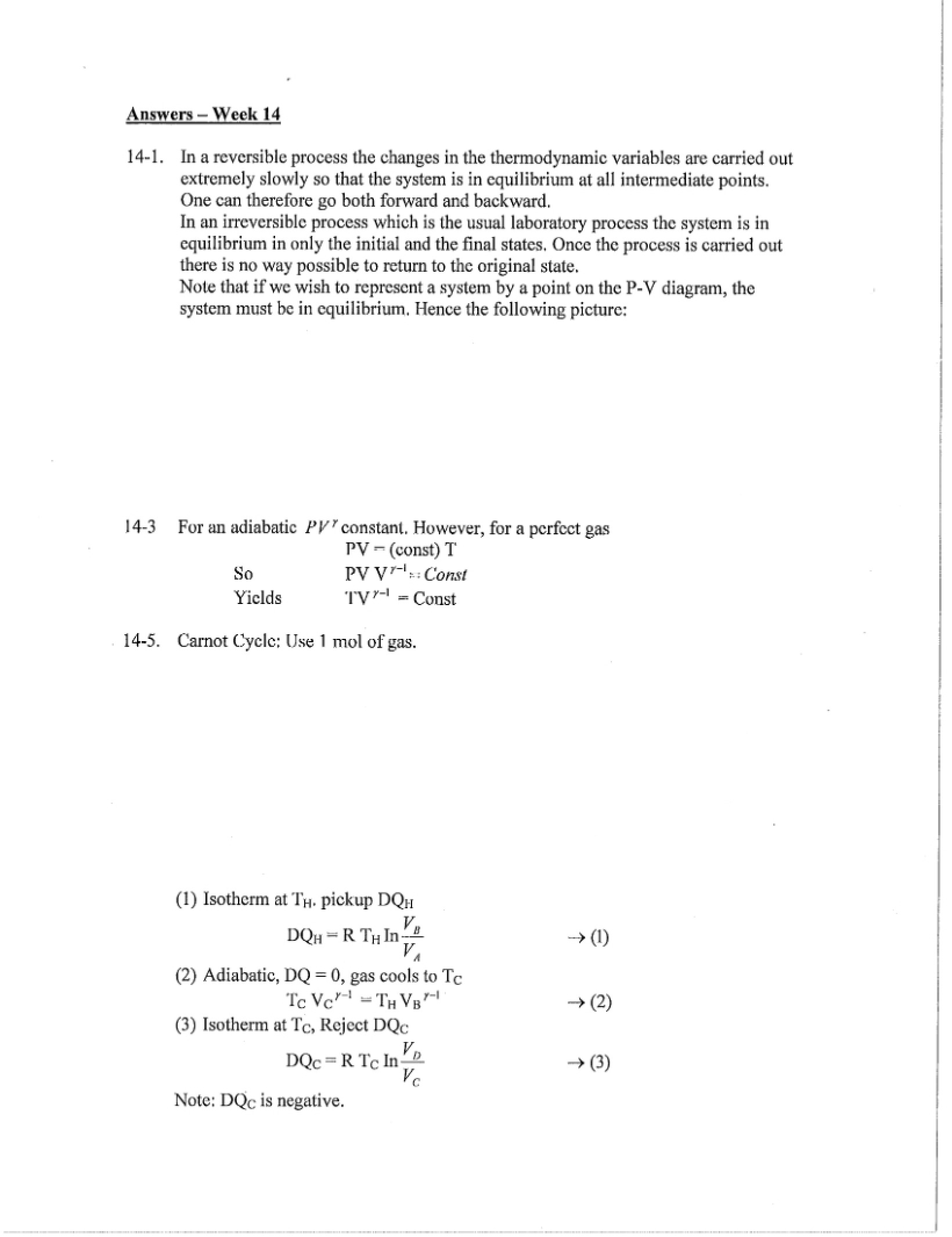 Week 14 Answers