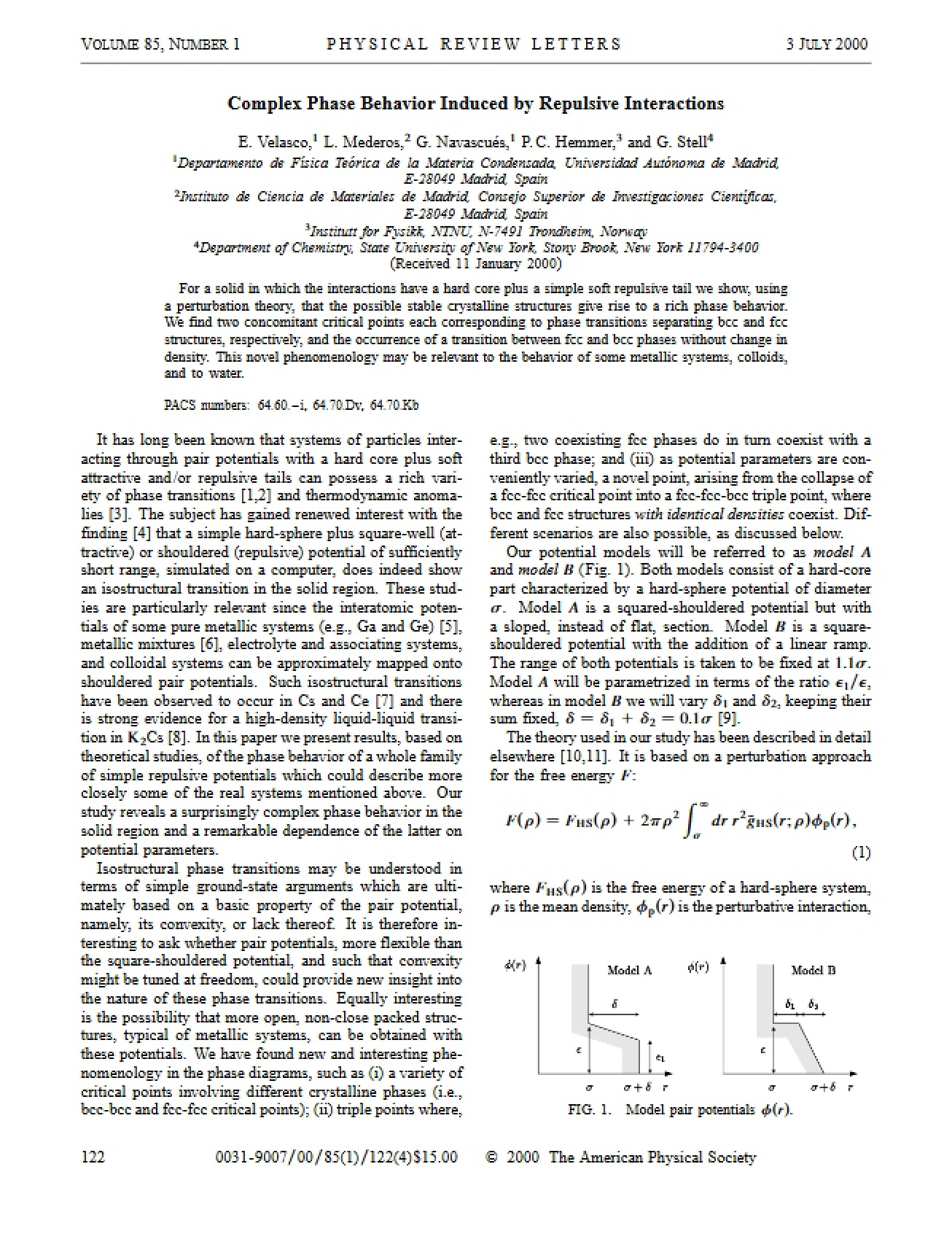 Complex Phase Behavior from Repulsive Interactions