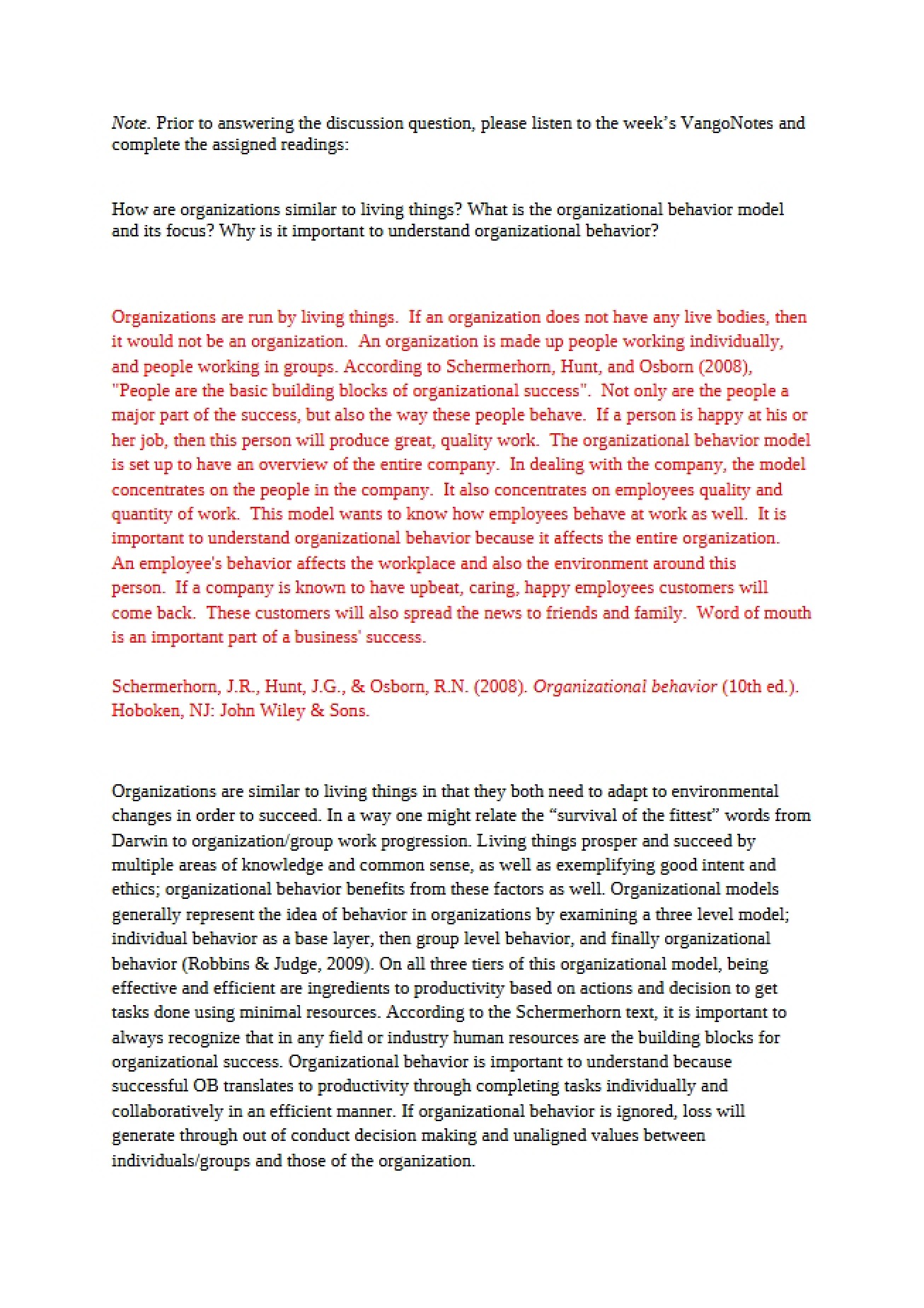 Management Assignment