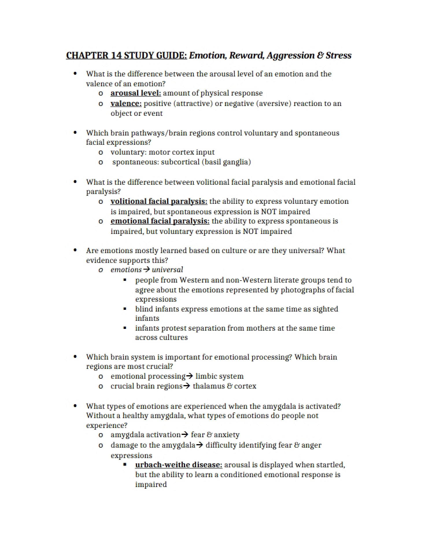 Guide for Course Review