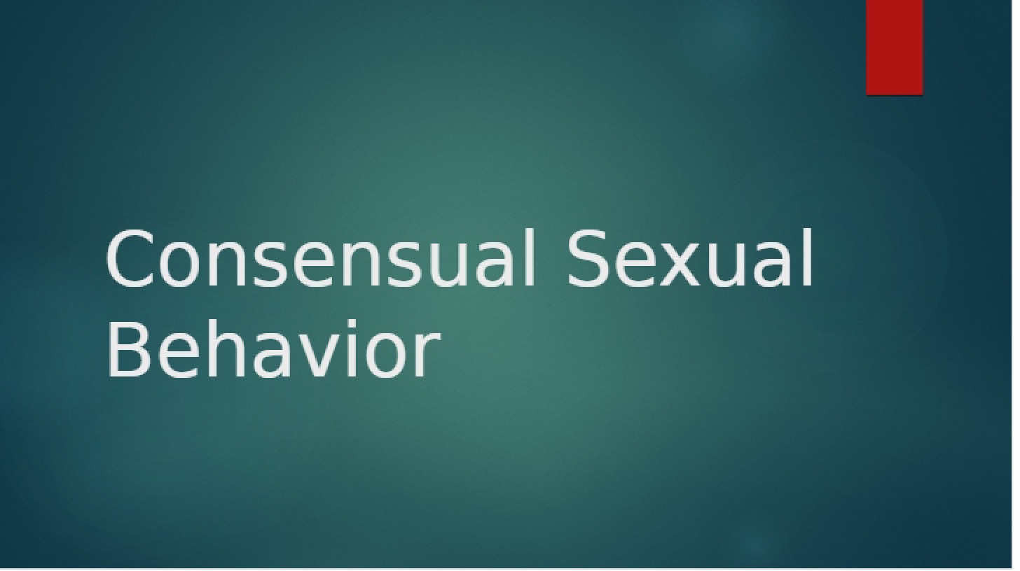 Behavior in Sexuality