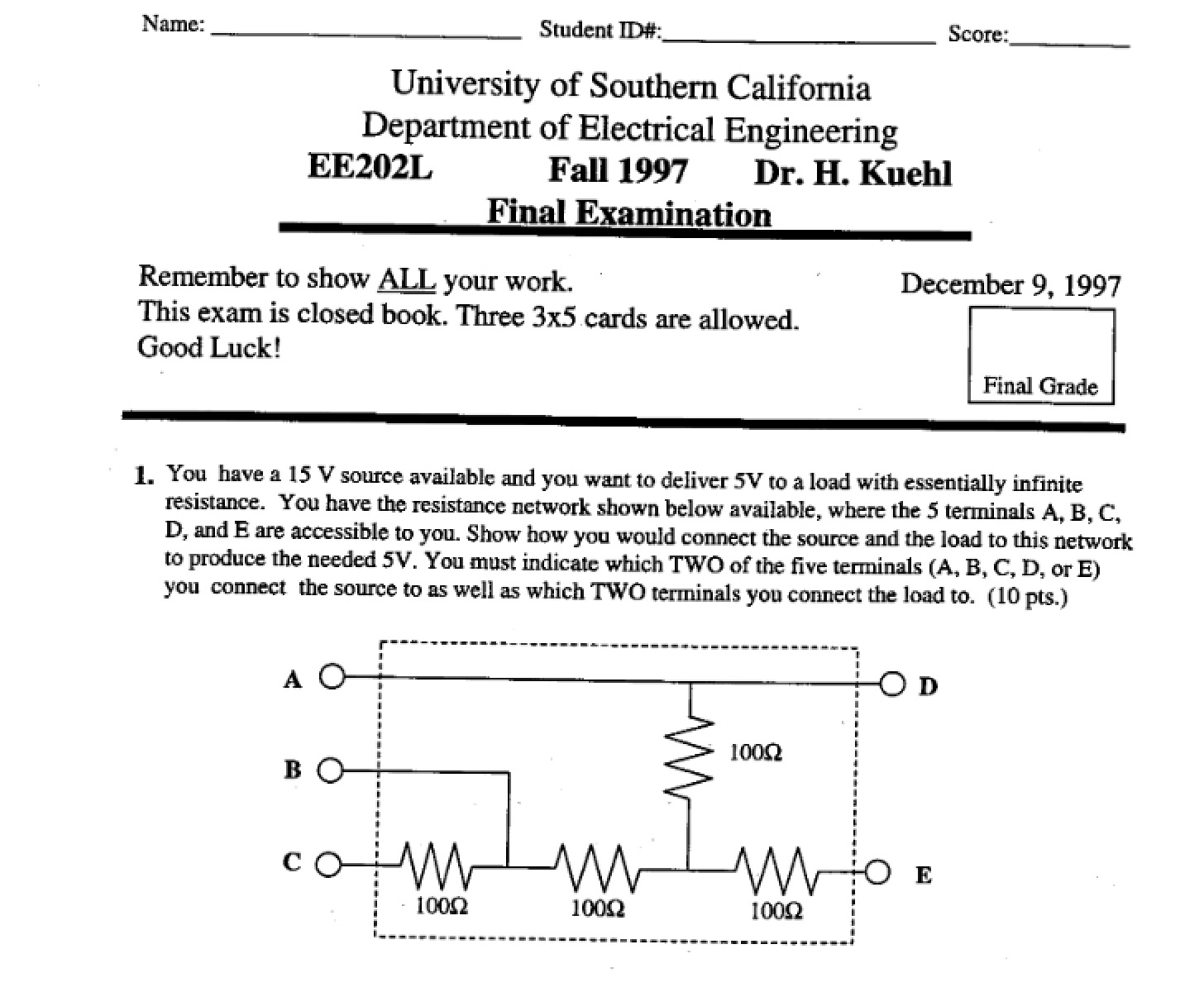Past Final Exam (202)