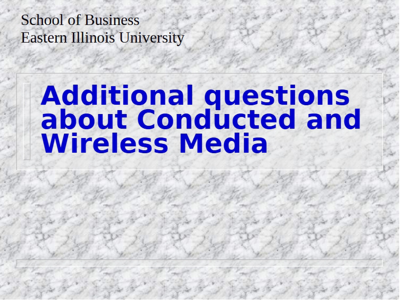 Extra Questions
