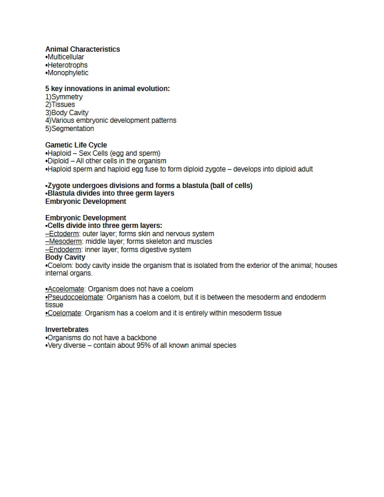 Bio Diversity Study Guide