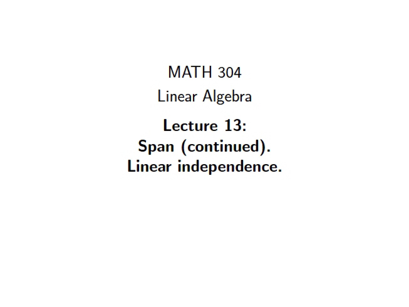 Web Lecture 2.03