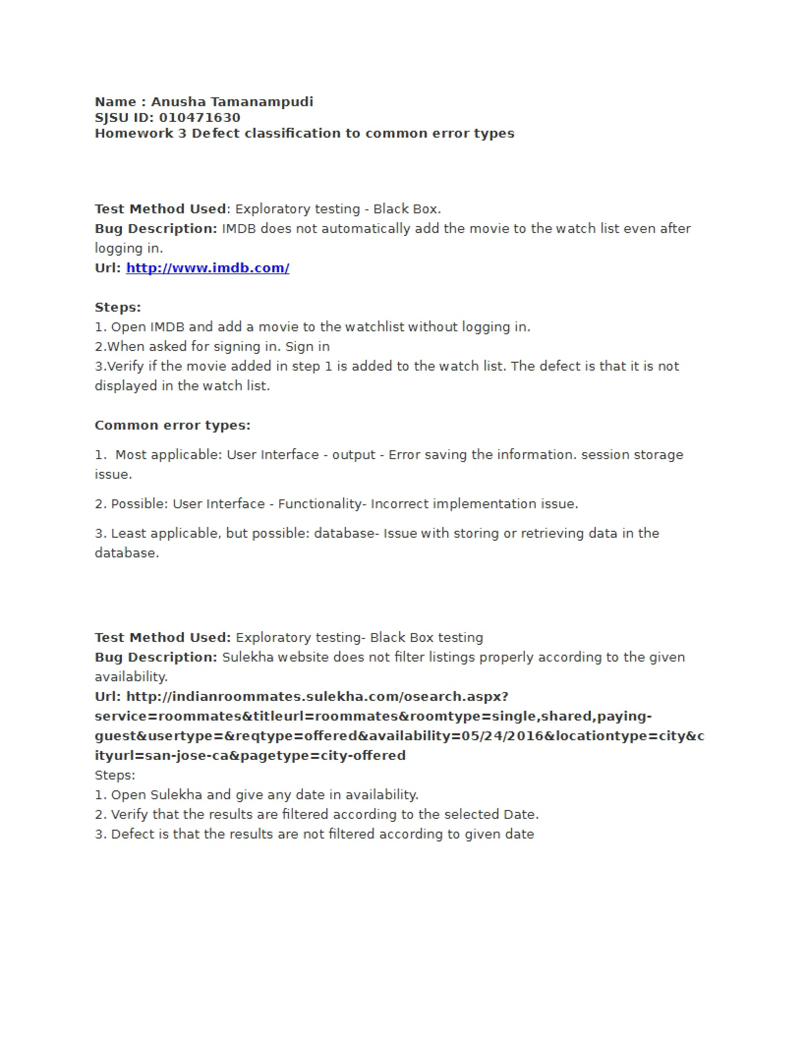Programming Assignment