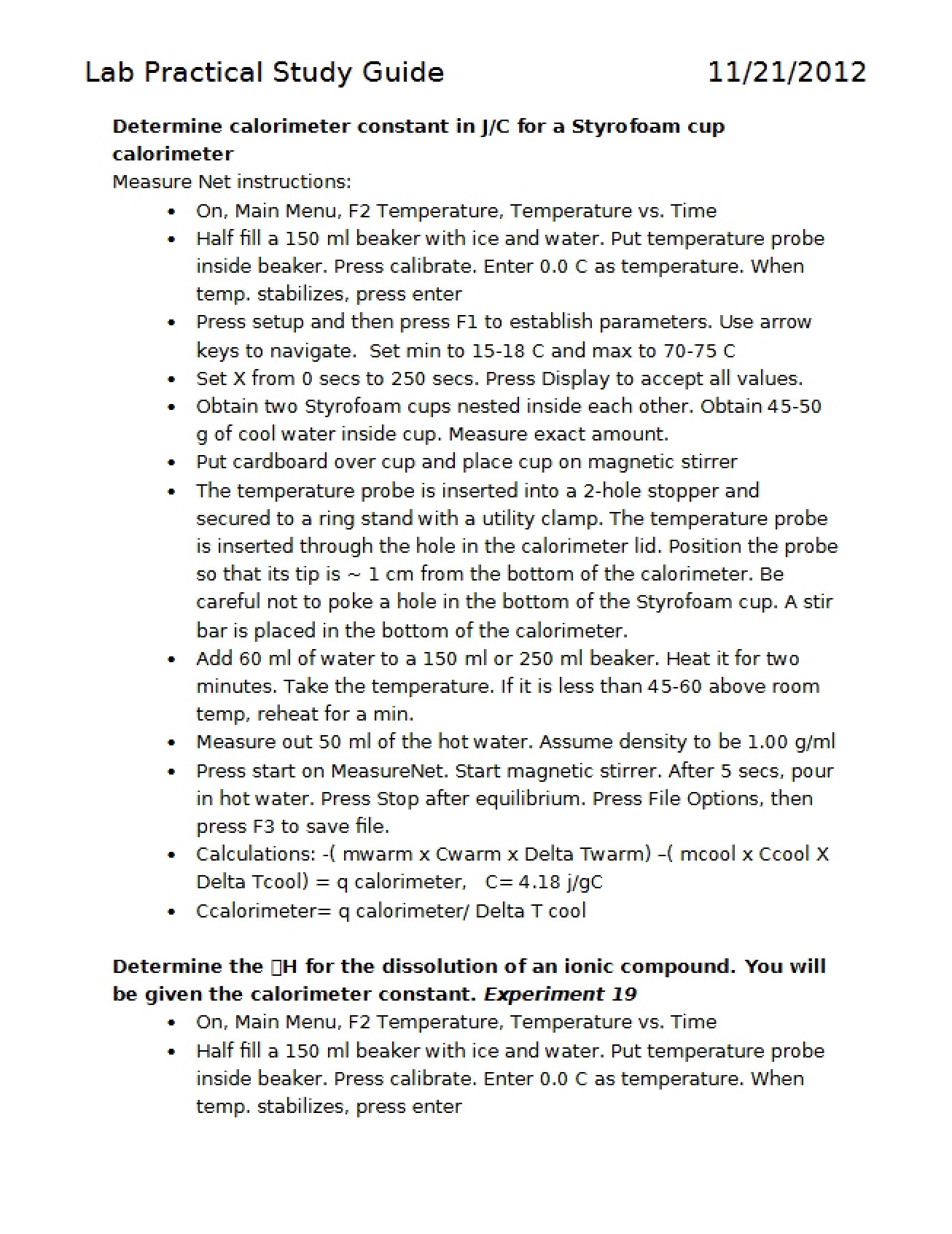 Study Guide