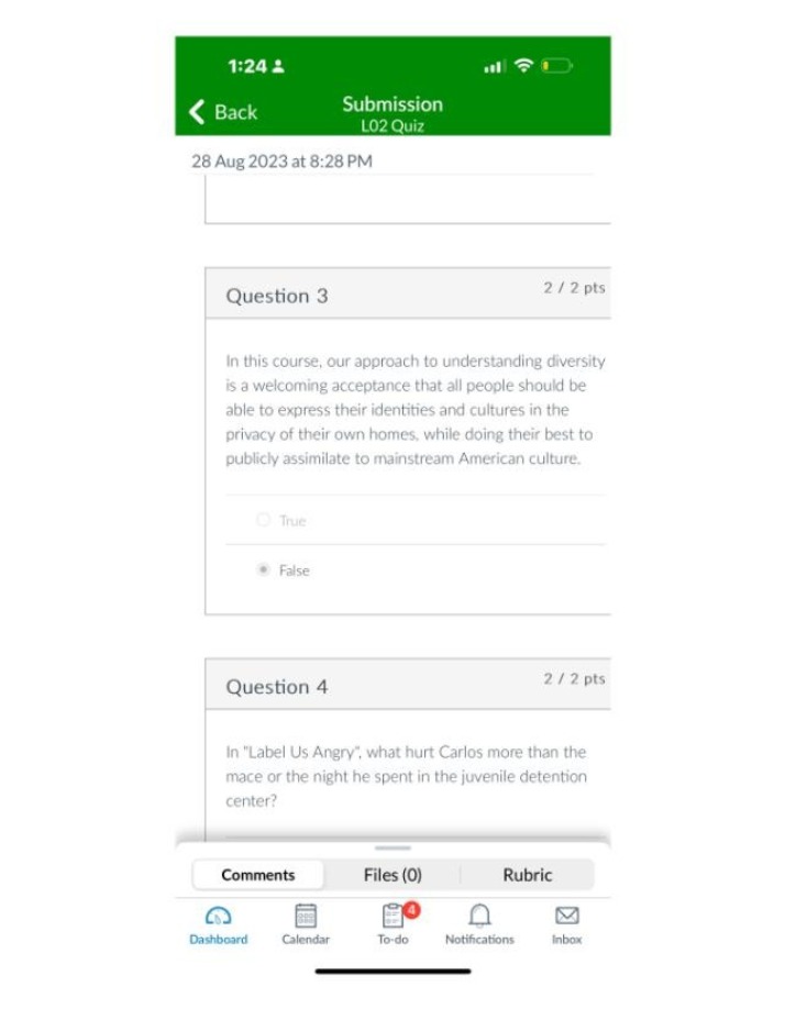 Submission for L02 Quiz