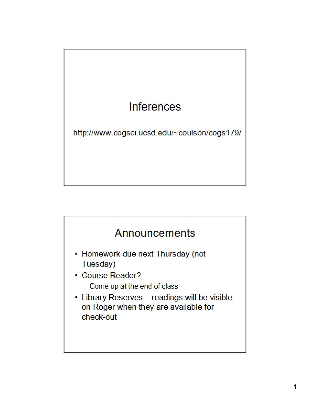 Cognitive Processes of Drawing Inferences