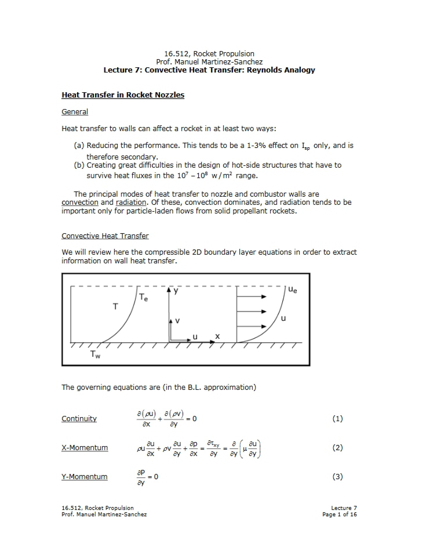 Reynolds Analogy in Convective Heat Transfer