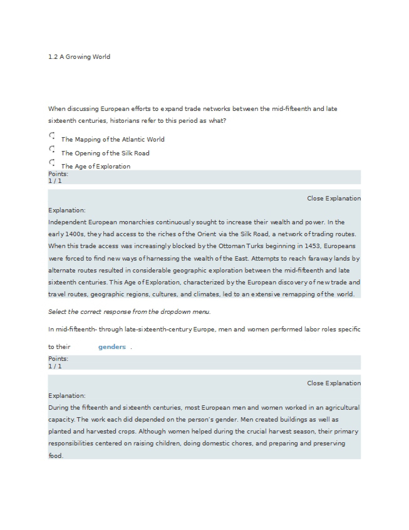 Study Guide for a Survey of American History I
