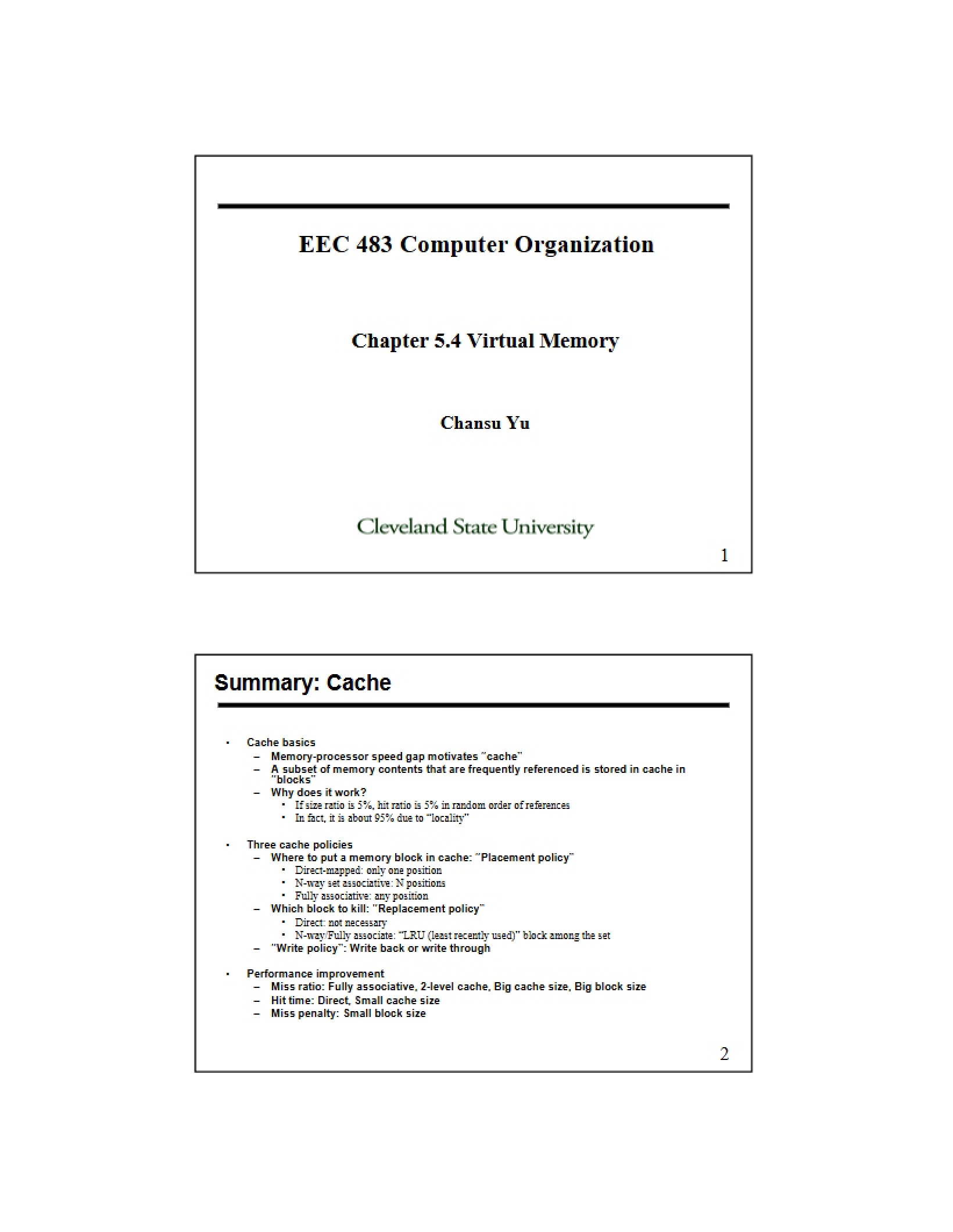 Memory Virtualization