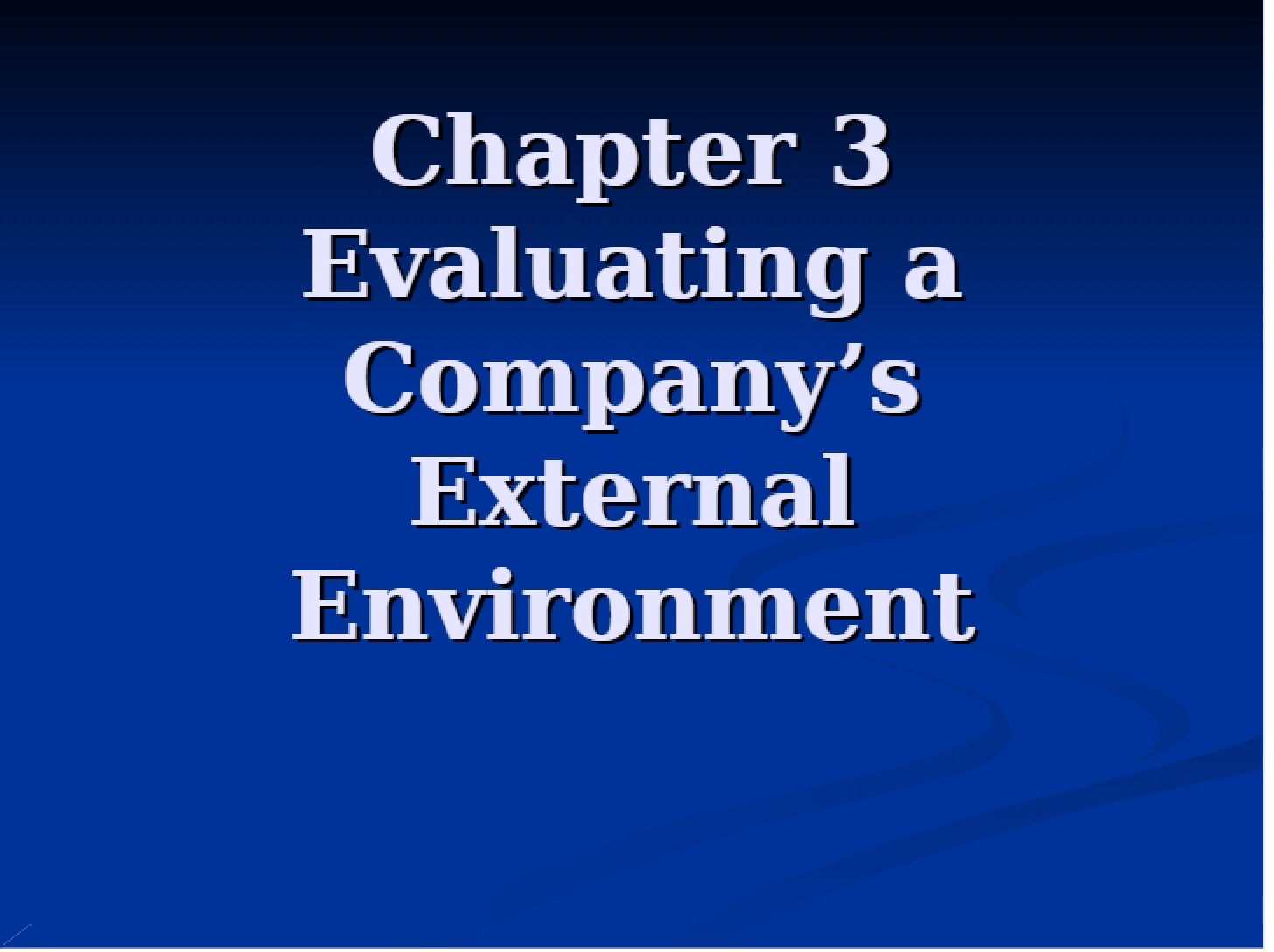 External Environmental Factors for Companies