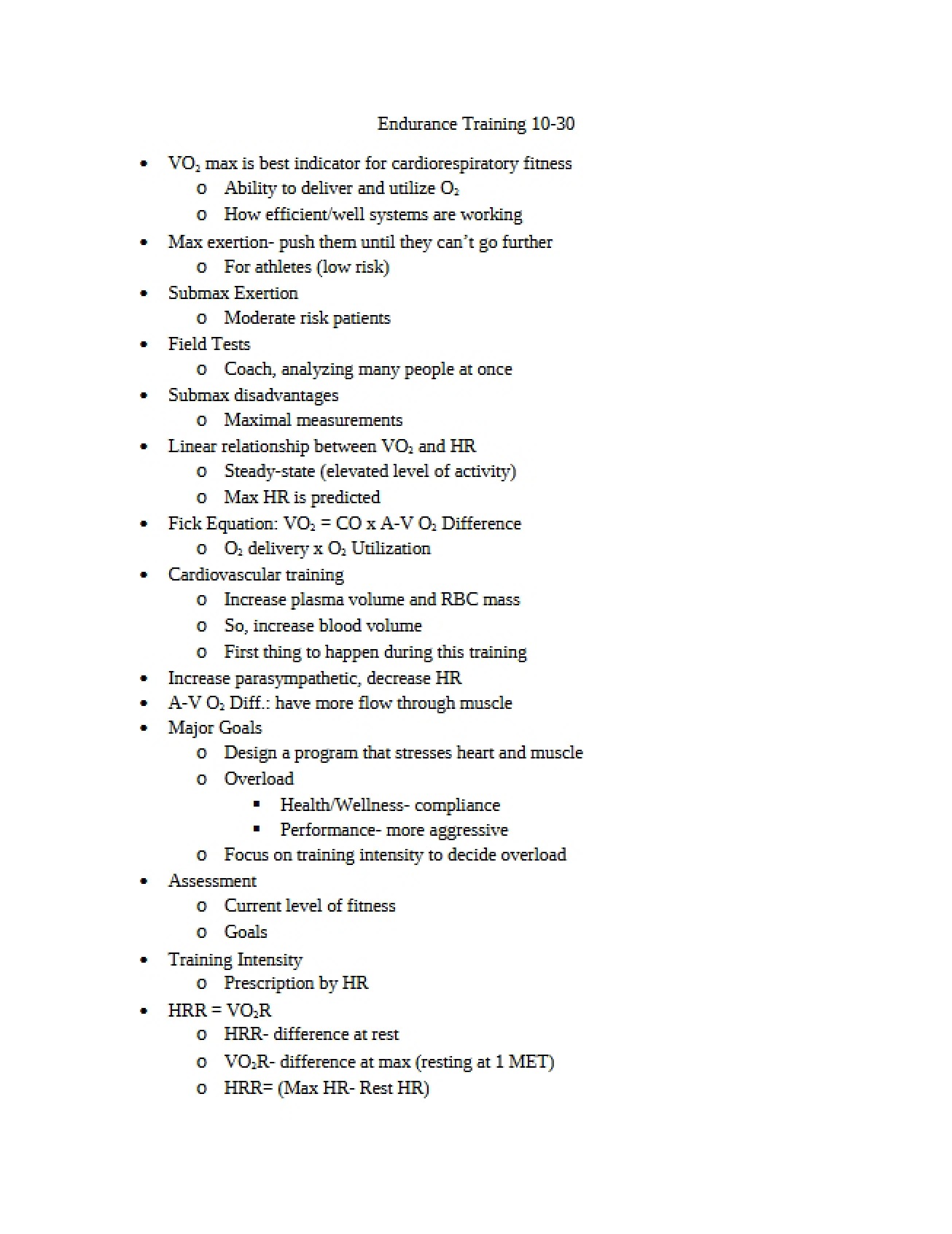 Foundational Principles of Endurance