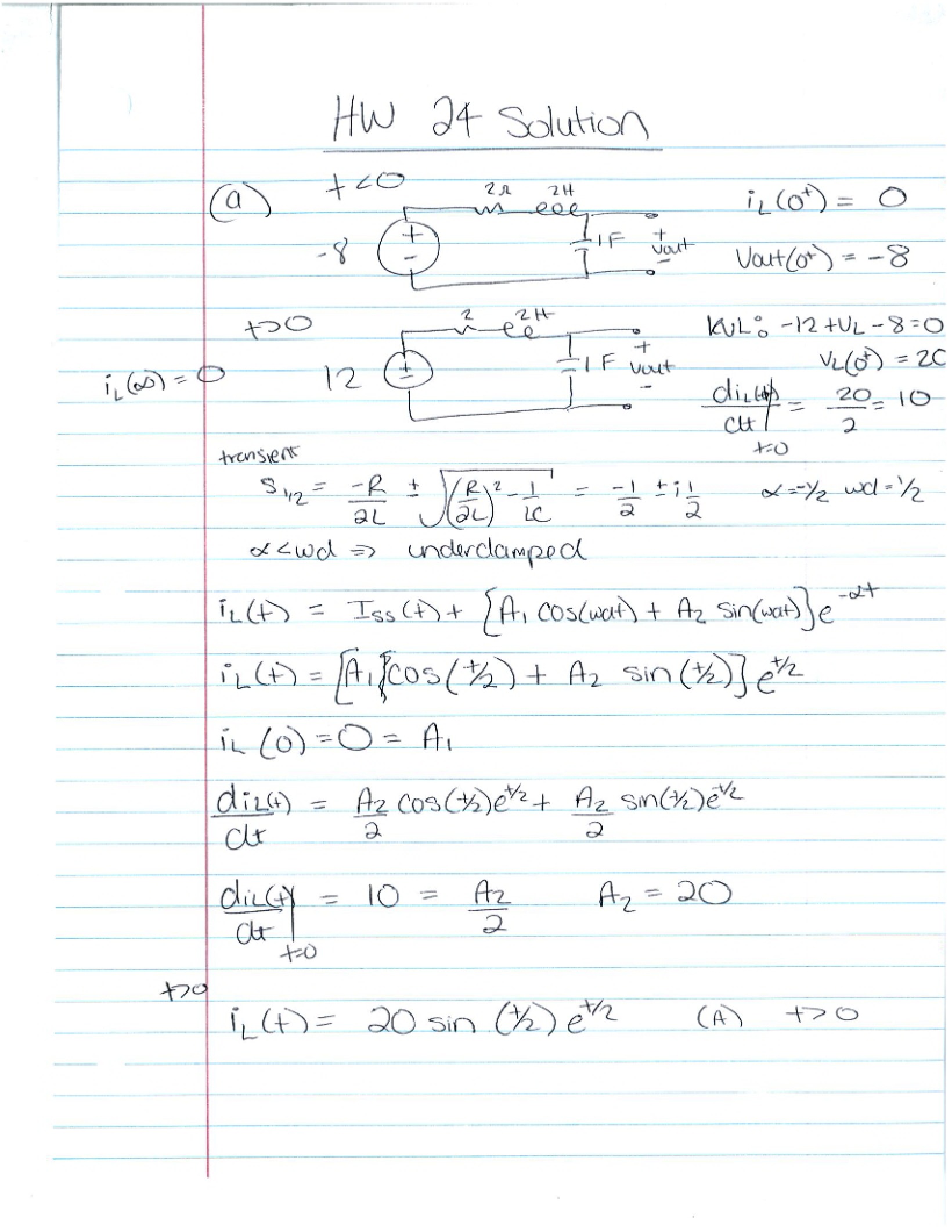 Solutions to Homework Twenty-Four