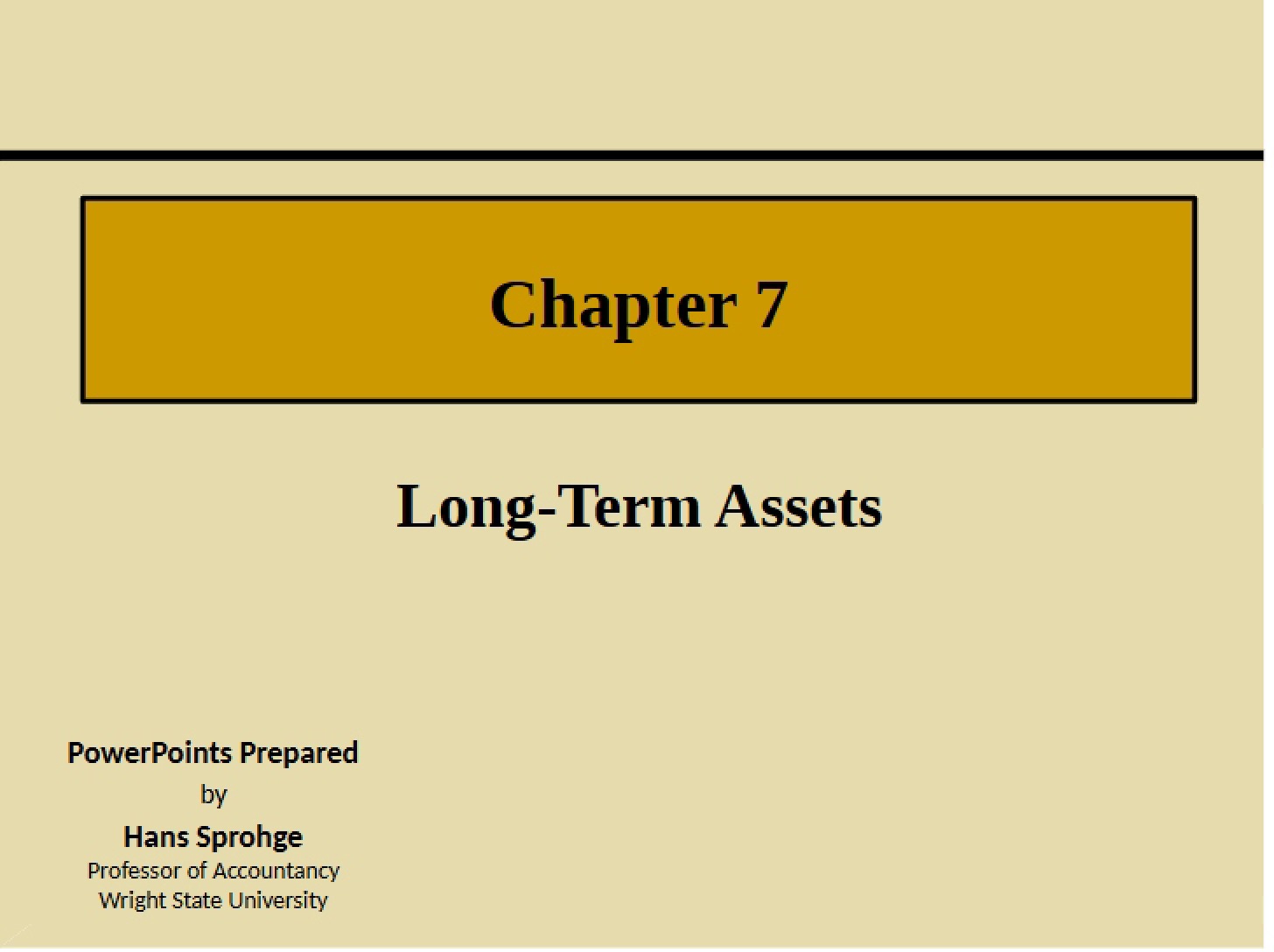 Chapter Seven - ACC 2010