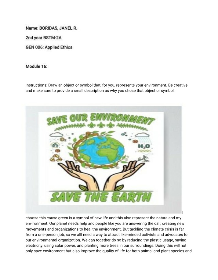 Promoting Sustainable Choices to Save Our Planet