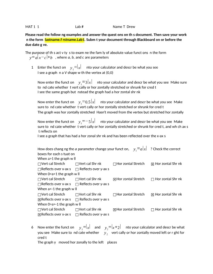 MATH 171 - Lab 2