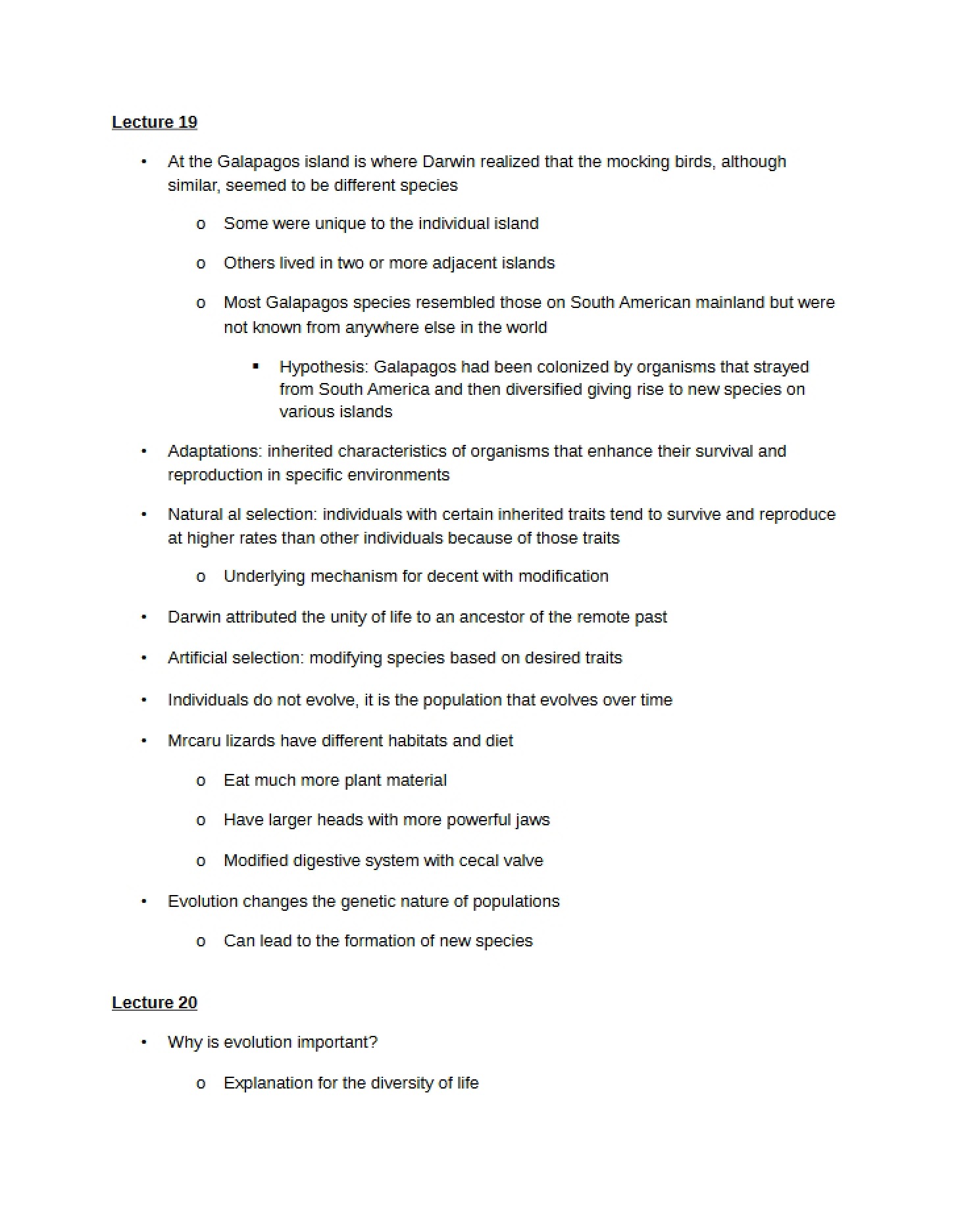 Session 19 Key Points