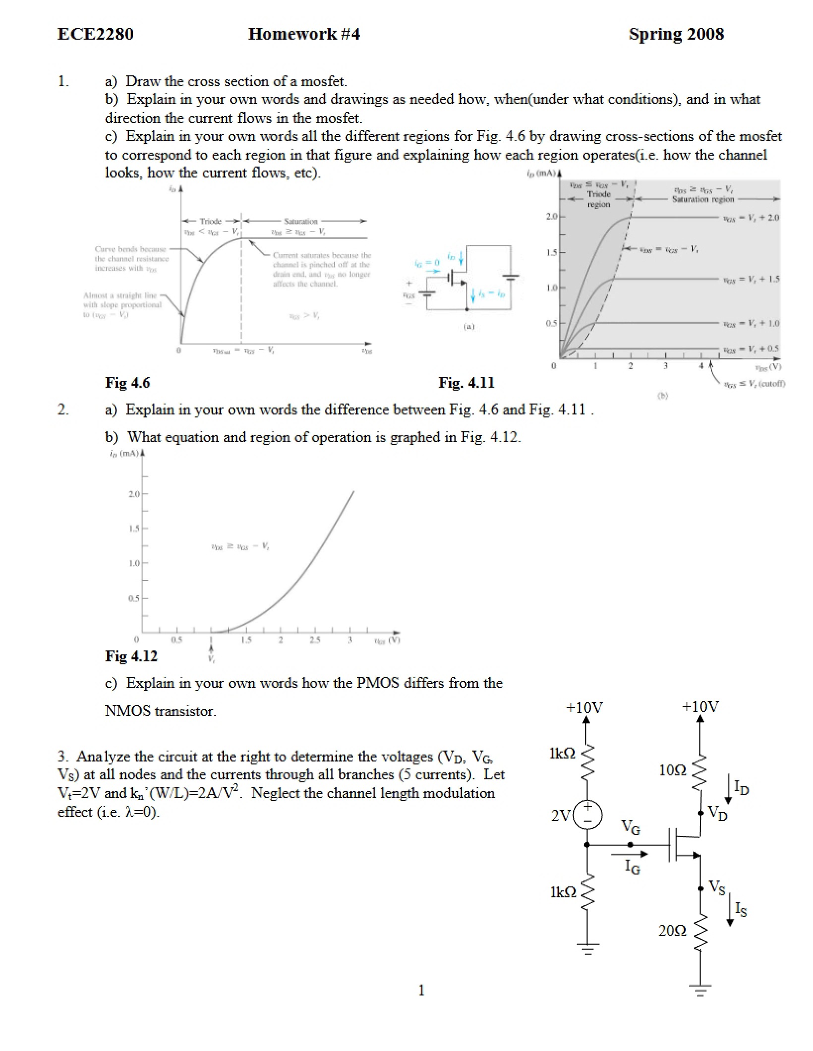Engineering Electronics Homework