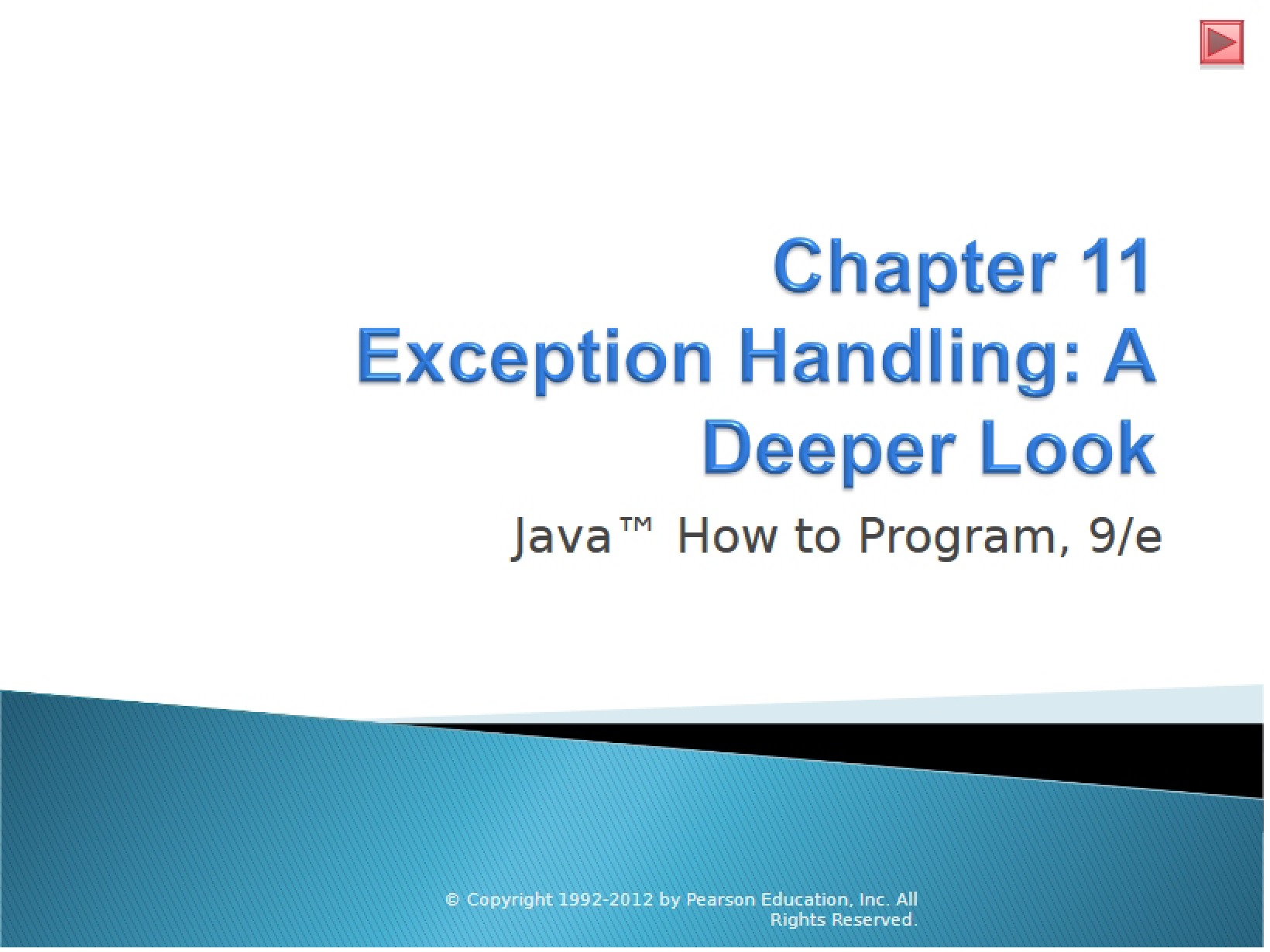 Software Engineering II Chapter 11