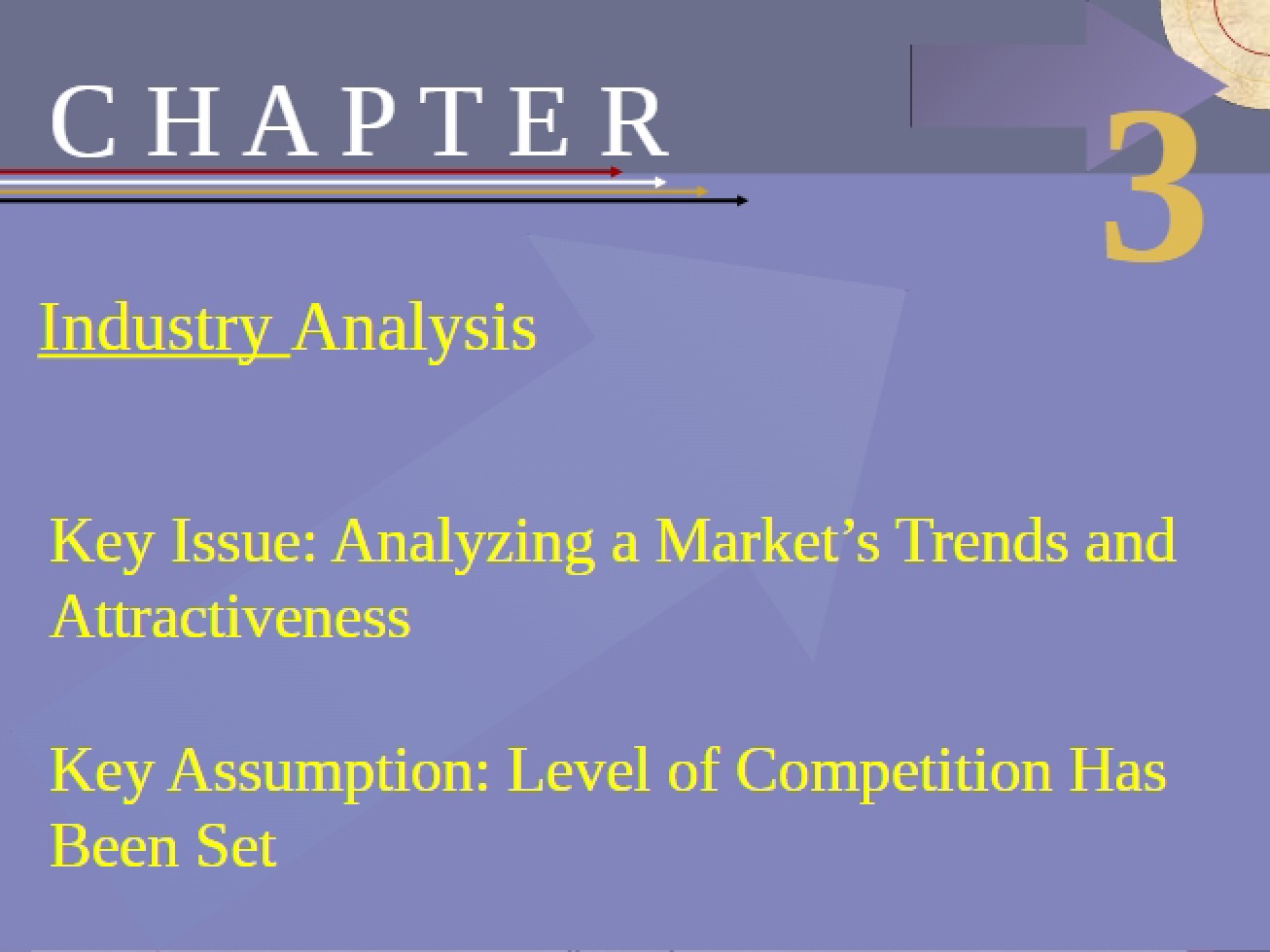 Third Chapter from Spring 2010