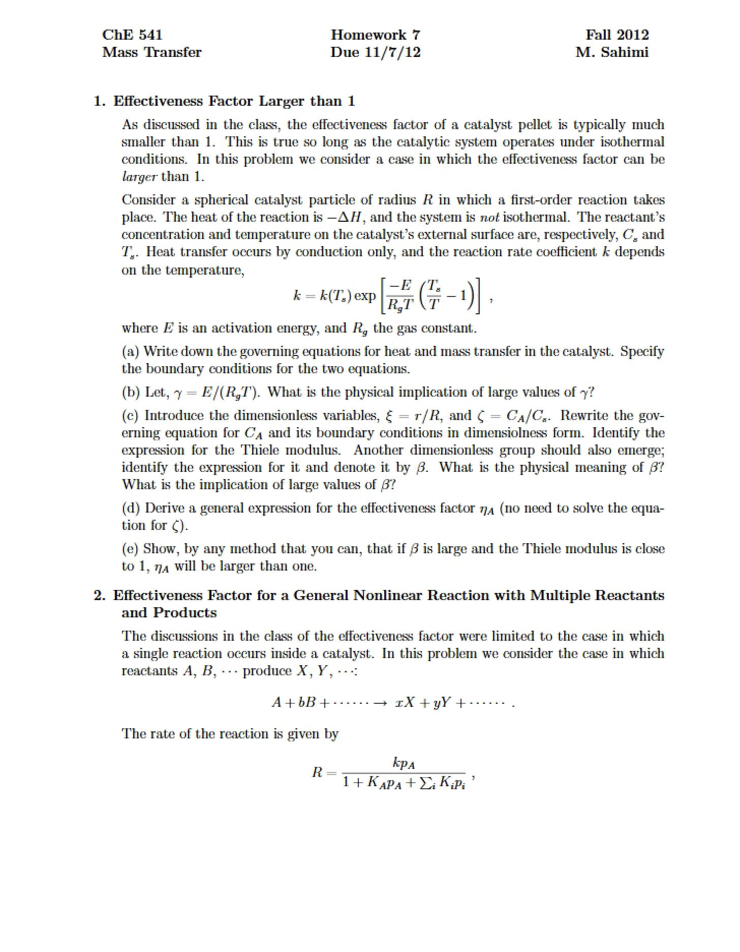 Homework #7