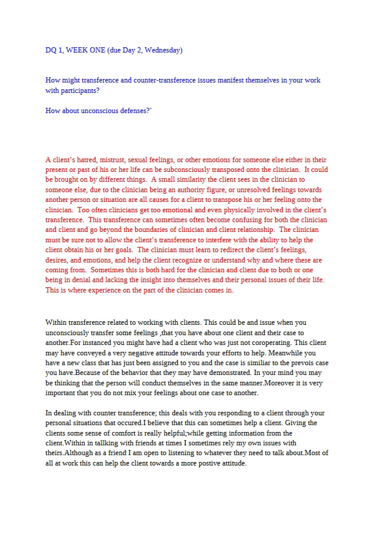 Modern Models of Effective Helping Essay