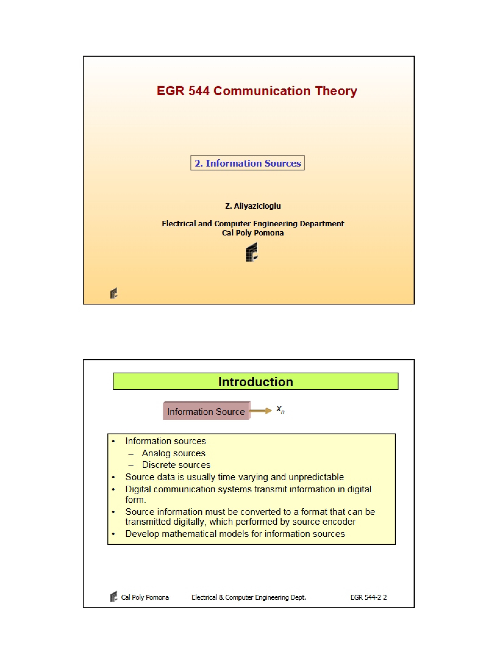 Sources of Information